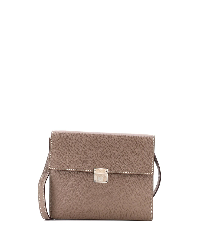 Pre-Owned HERMES 16 Clic Wallet on Strap Epsom