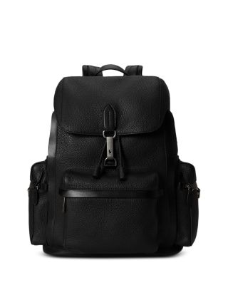 Polo ID Pebble Leather Backpack