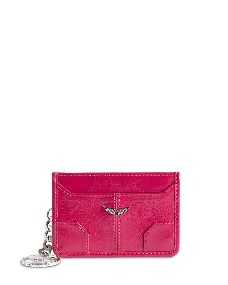 Zadig & Voltaire Sunny Pass Leather Card Holder · OS