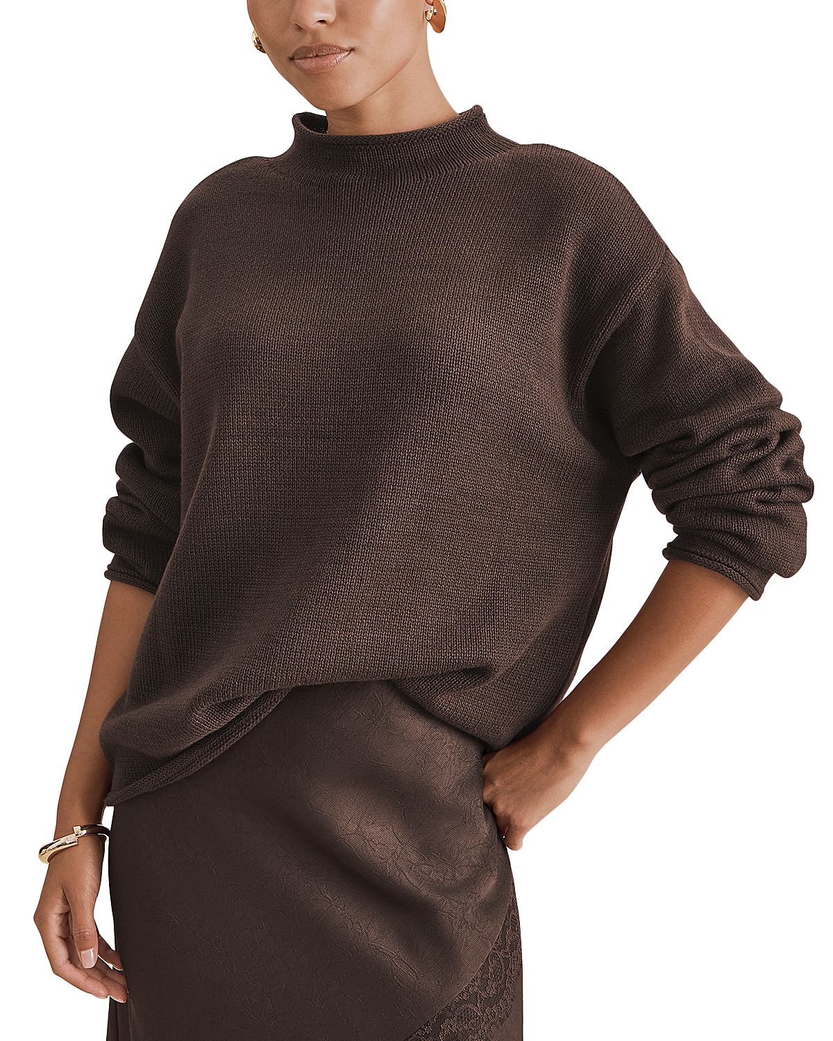 Splendid Elsie Roll Neck Sweater