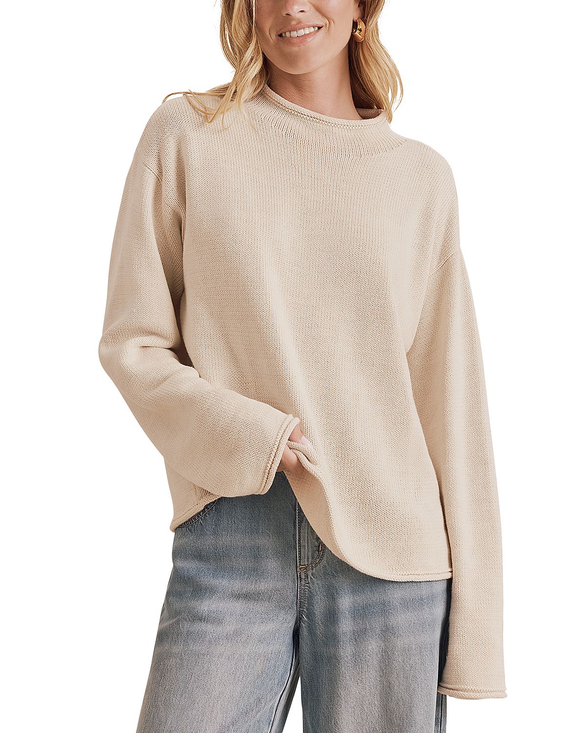 Splendid Elsie Roll Neck Sweater