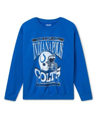 Unisex NFL Indianpolis Colts Helmet Flea Market Crew Fleece Sweatshirt