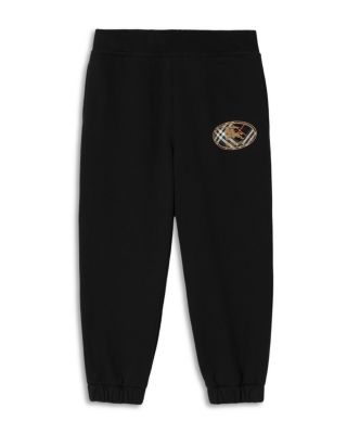 Boys' Check Knight Stamp Cotton Jogging Pants - Little Kid, Big Kid