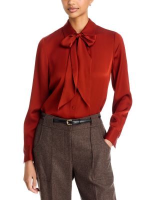 The Solana Silk Stretch Blouse   