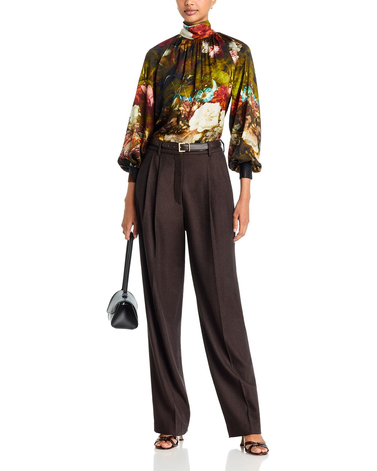 The Vivian Mock Neck Blouse thumbnail 2