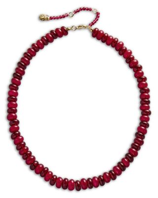 Joyce Semi Precious Beaded Necklace, 17"-20.5"