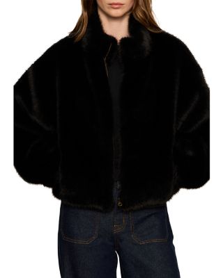 Everest Faux Fur Bomber Jacket