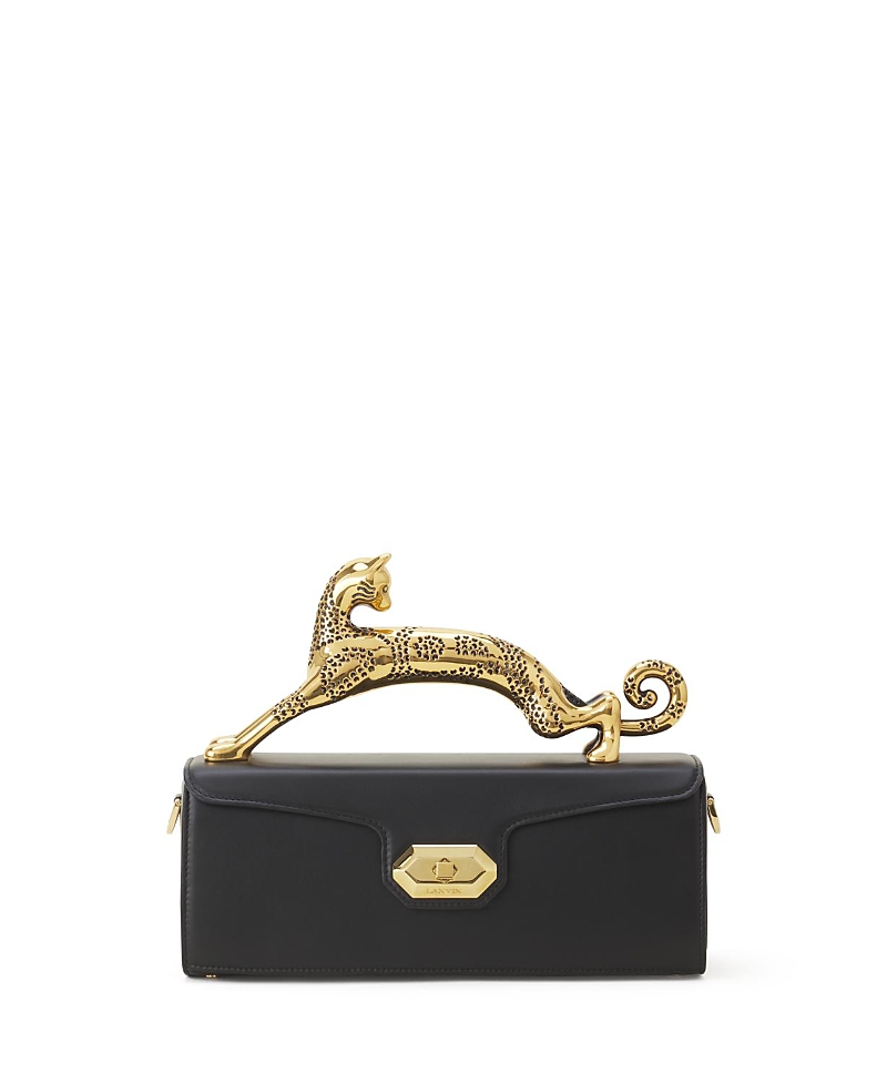 Lanvin Pencil Cat Bag In Leather