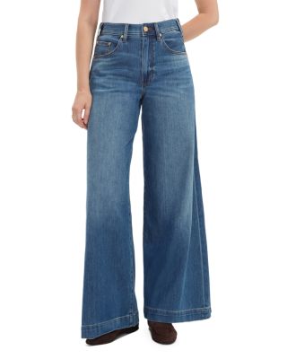 Kit High Rise Wide Leg Jeans in Autumn Fade