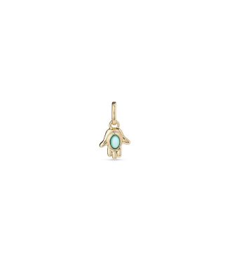   Gold-Plated Charm in the Shape of a Hand