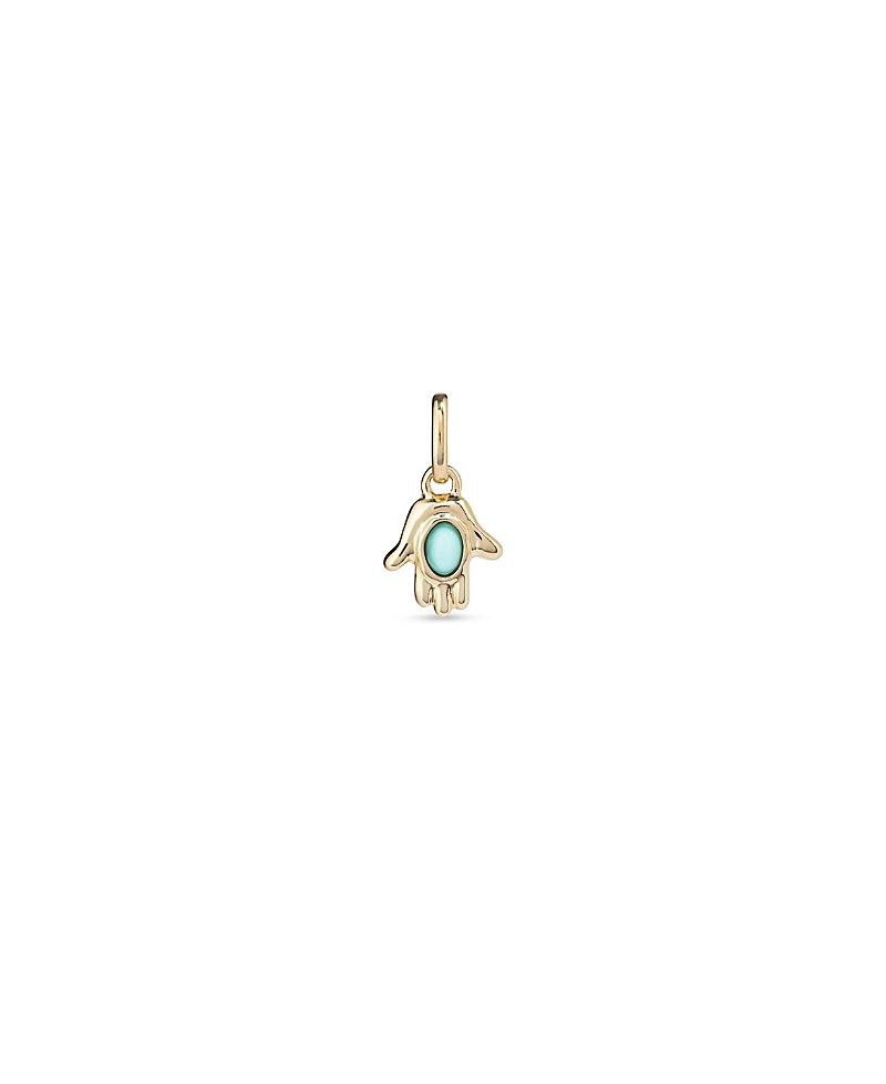 Unode50 Gold-Plated Charm in the Shape of a Hand · OS