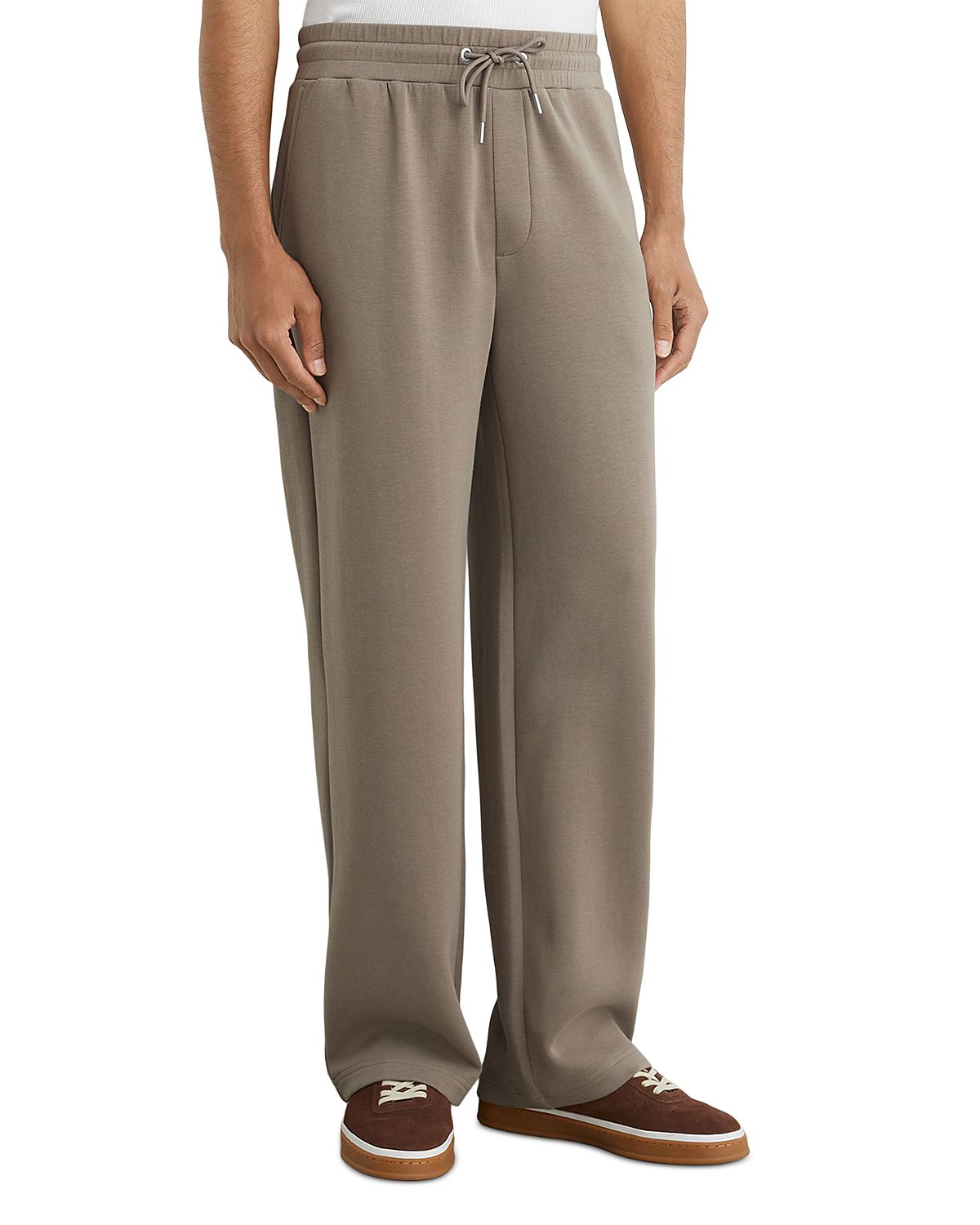 Reiss Rivo Relaxed Interlock Drawstring Jogger Pants