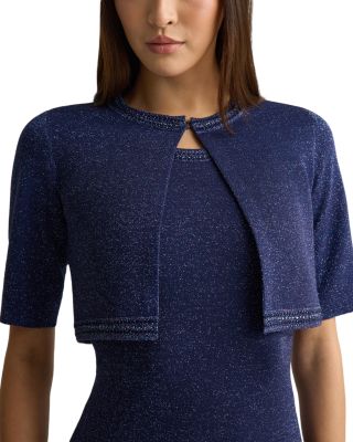 Metallic Bolero Jacket