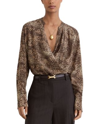 Silk Draped Top