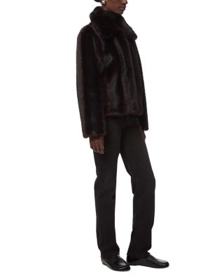 Elis Shaved Faux Fur Coat - thumbnail 3