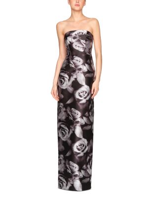 Cleo Strapless Column Gown