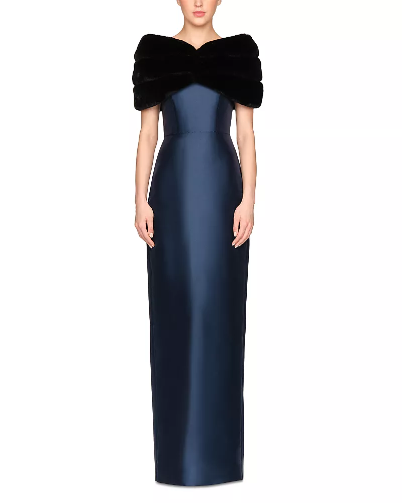 Theia Sierra Faux Fur Shawl
