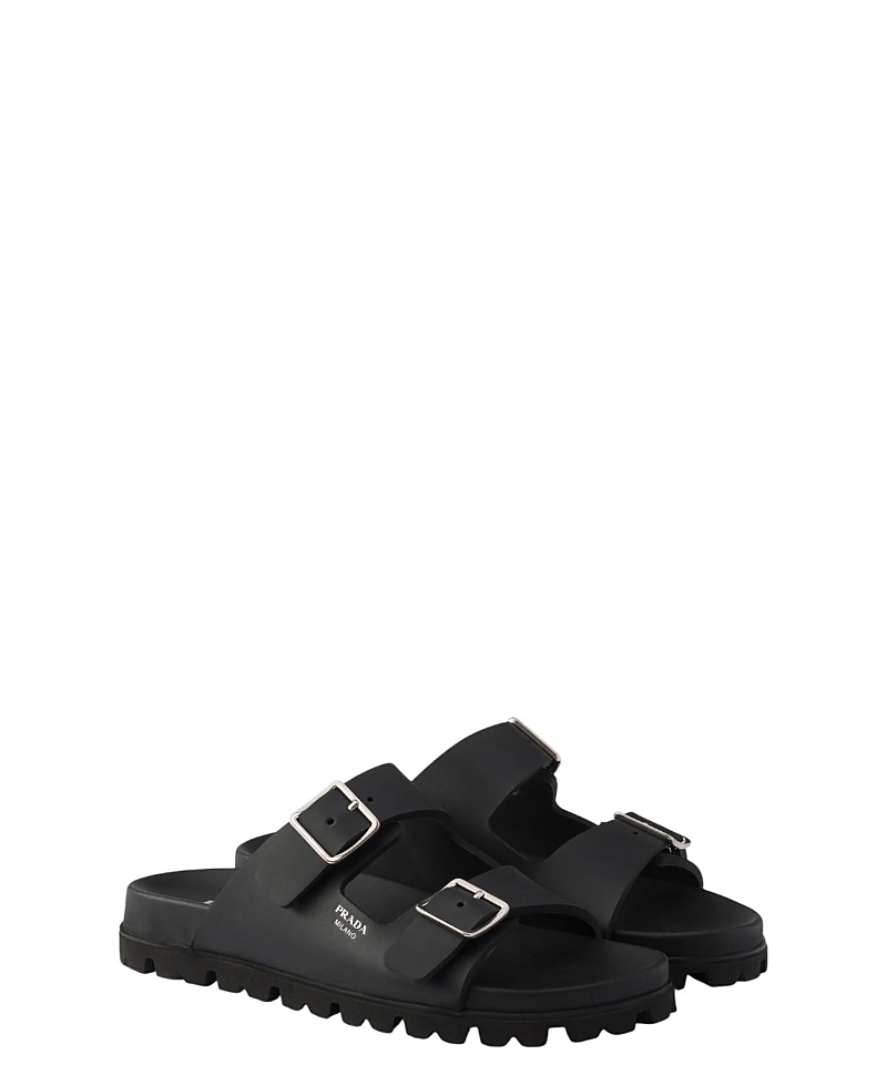 PRADA WOMEN'S RUBBER SLIDES