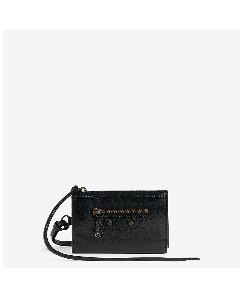 Balenciaga Le City Trifold Wallet on Strap