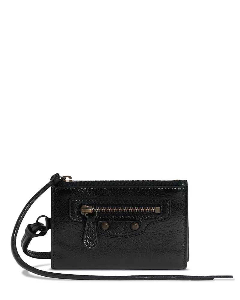 Balenciaga Le City Trifold Wallet on Strap