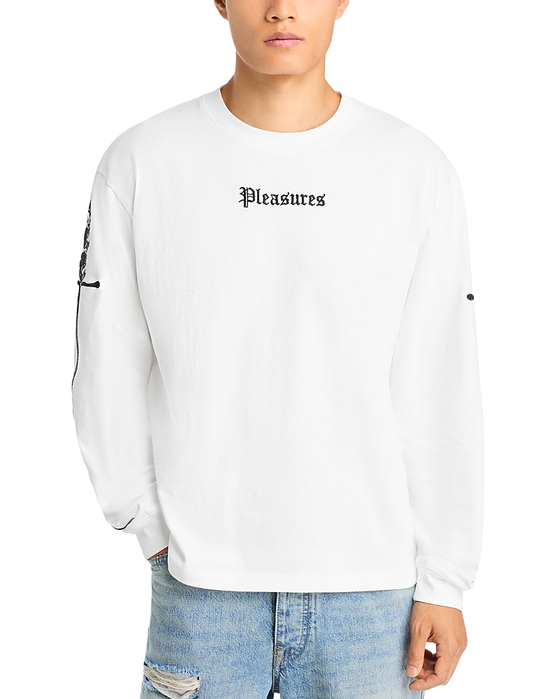 Pleasures Luster Cotton Long Sleeve Tee
