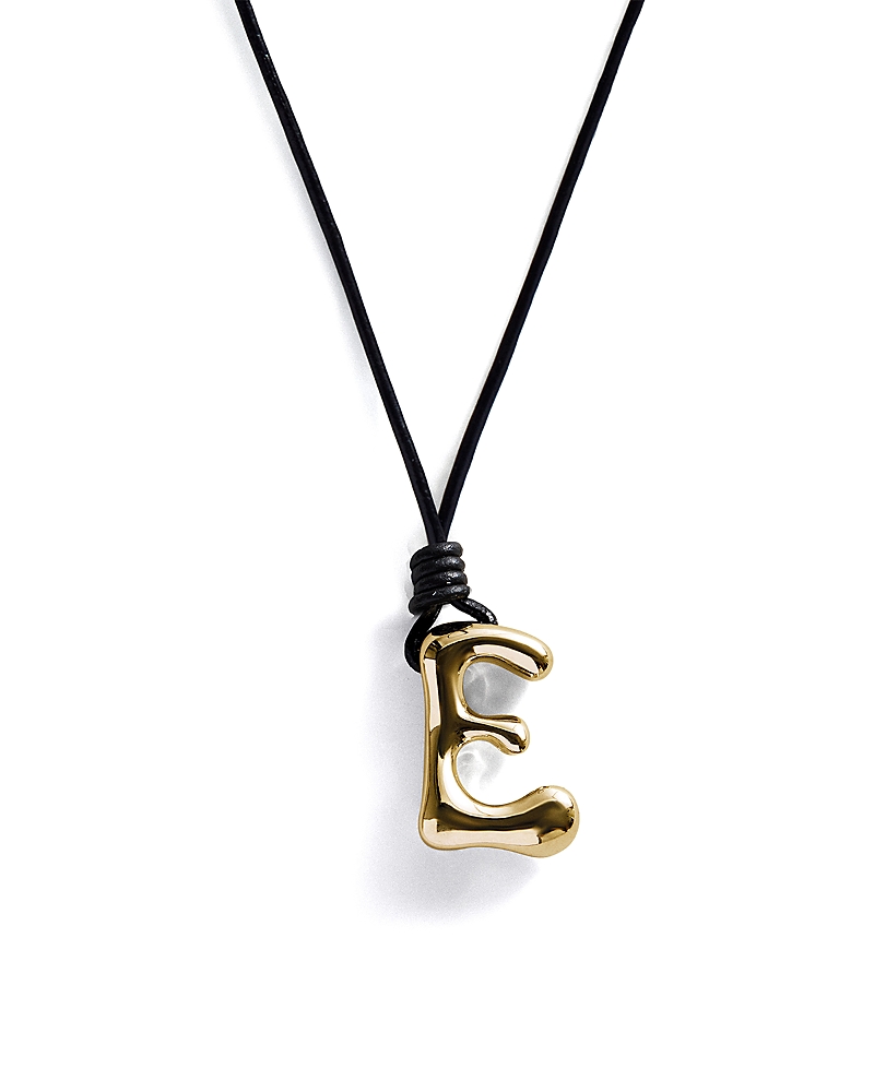 Baublebar Initial Adjustable Cord Pendant Necklace, 32