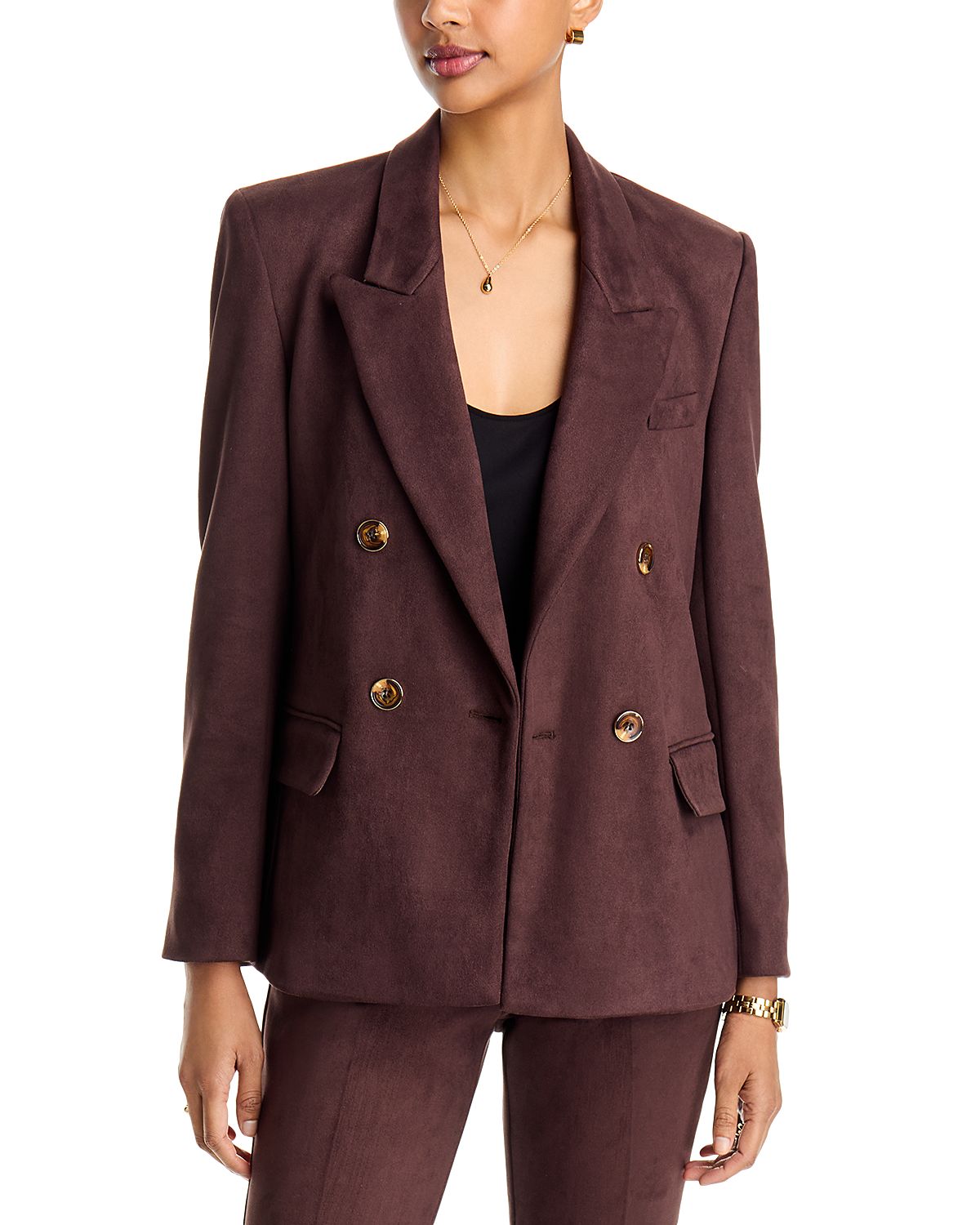 Generation Love Maverick Faux Suede Blazer