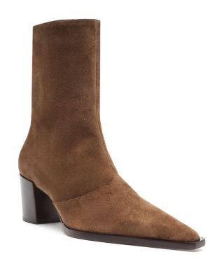 Women's Raffaela Suede Mid Calf Boots