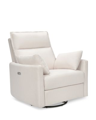 Nori Extra Wide Electronic Recliner & Swivel Glider With USB Port
