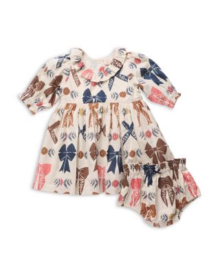 Girls' Harper Printed Cotton Dress Set - Baby