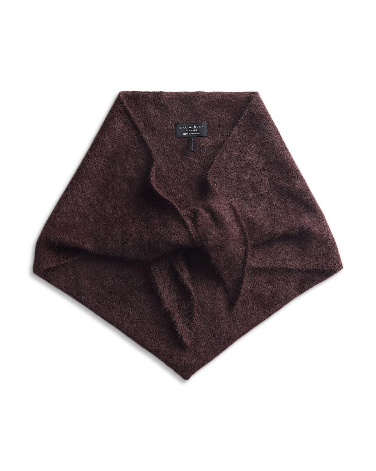 rag & bone Jada Brushed Cashmere Bandana Scarf