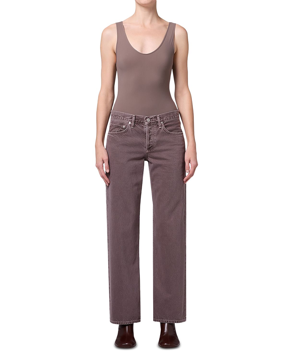 Agolde High Rise Loose Jeans