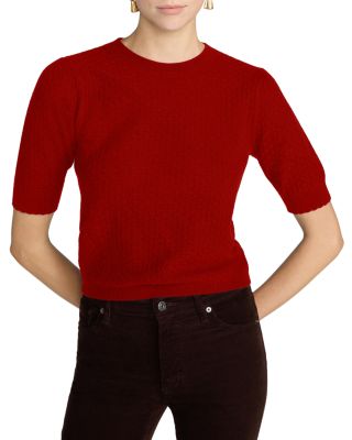 The Gathered Honeycomb Sweater