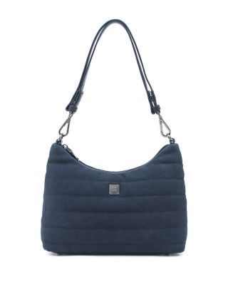 Heartbreaker Medium Quilted Suede Shoulder Bag