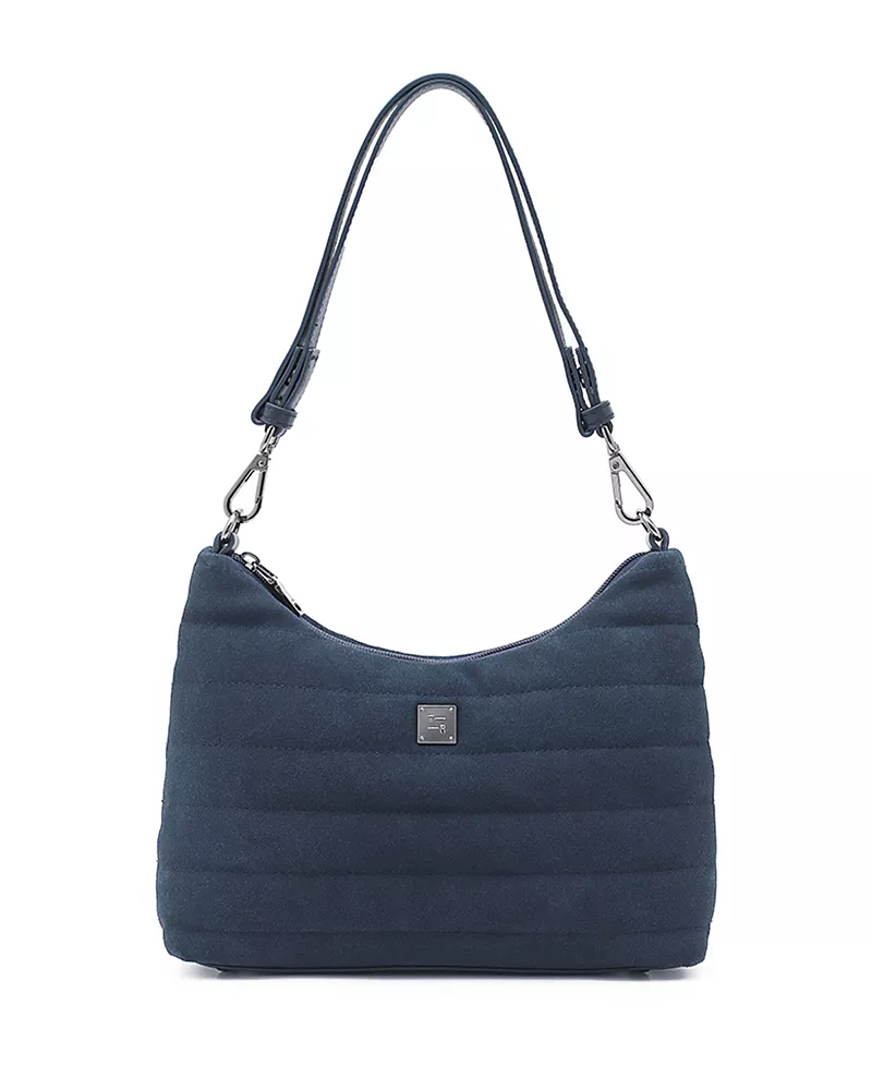 Think Royln Heartbreaker Medium Quilted Suede Shoulder Bag