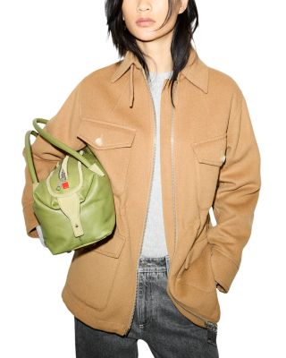Leva Wool Collared Short Coat
