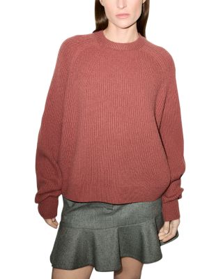 Adagio Wool & Cashmere Raglan Sleeve Sweater