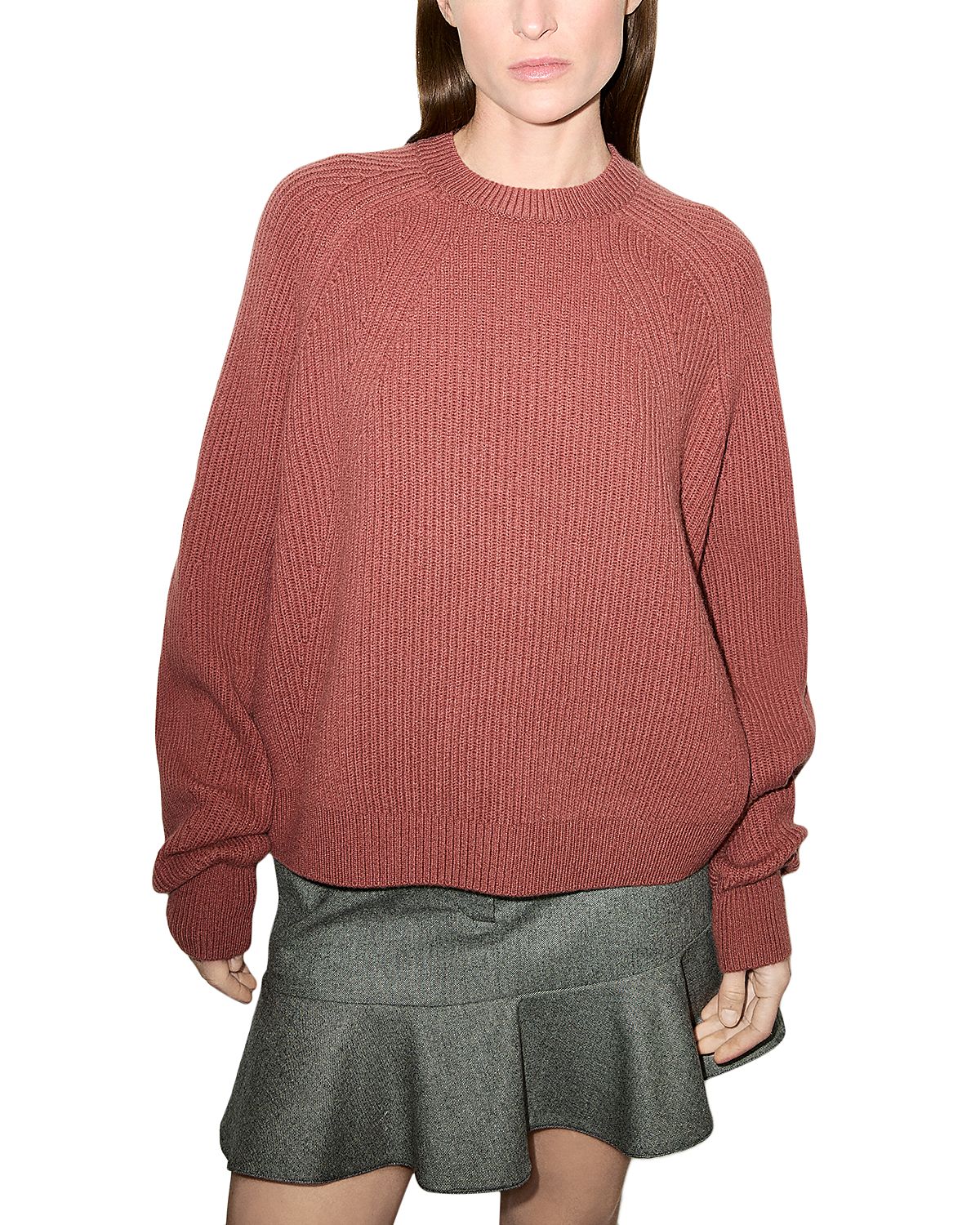 Max & Co. Adagio Wool & Cashmere Raglan Sleeve Sweater