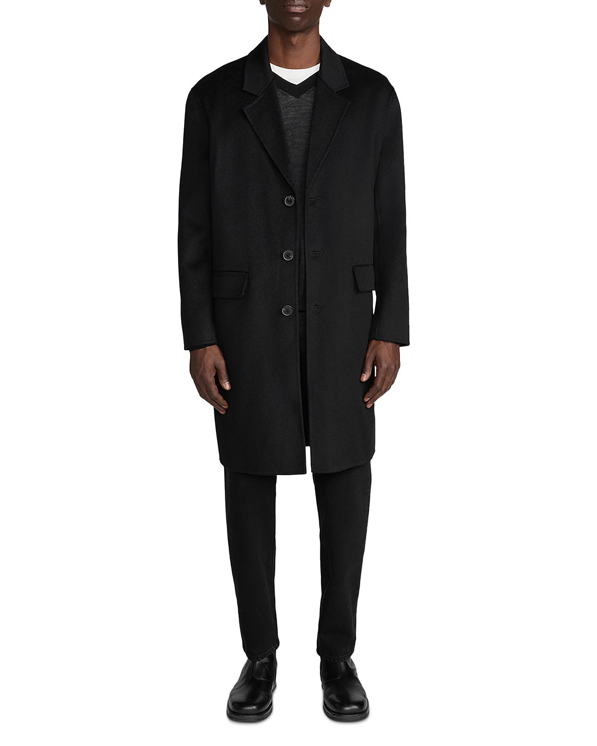 Frame Double Face Wool Overcoat