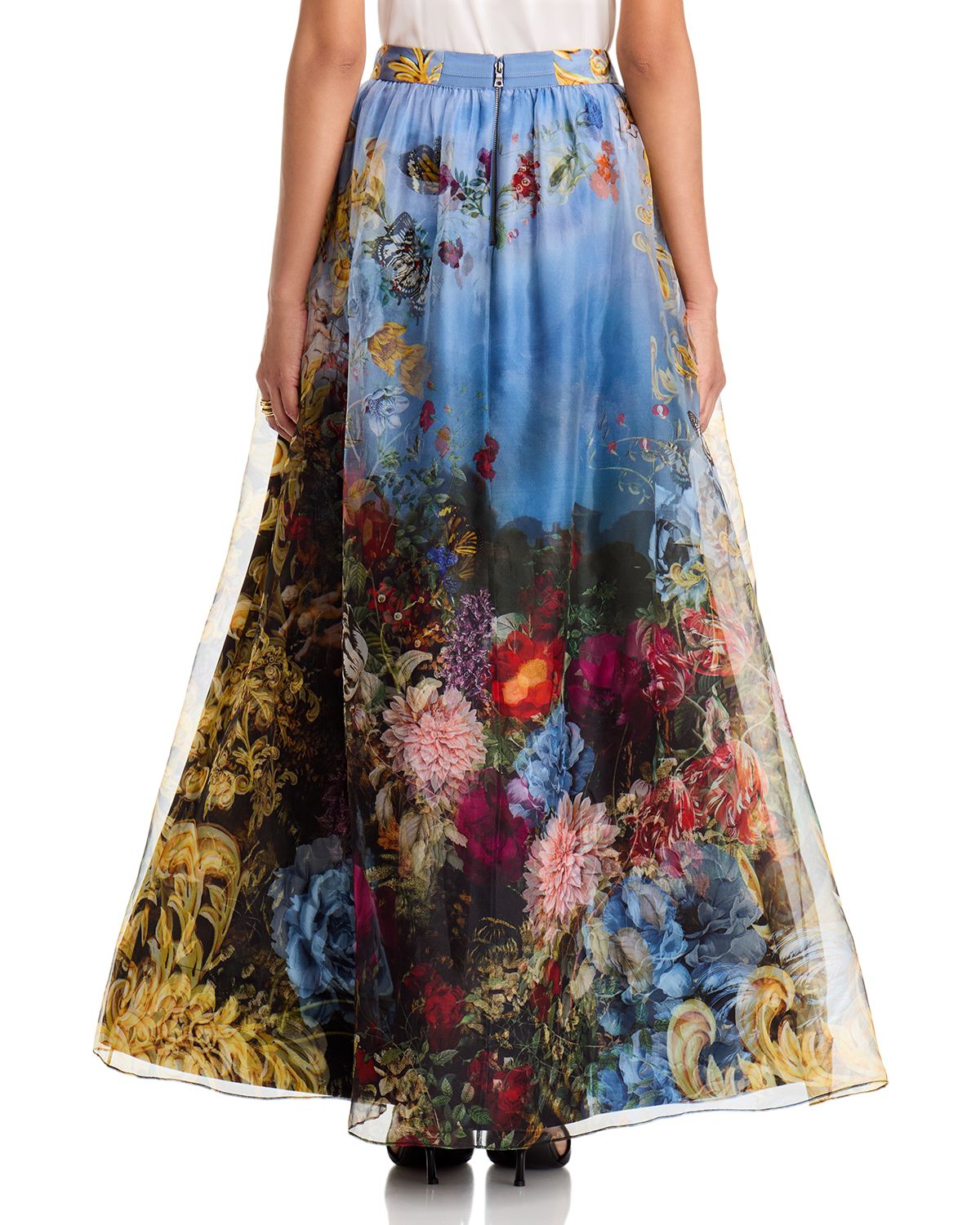 Dixie Silk Ballgown Chiffon Skirt thumbnail 3