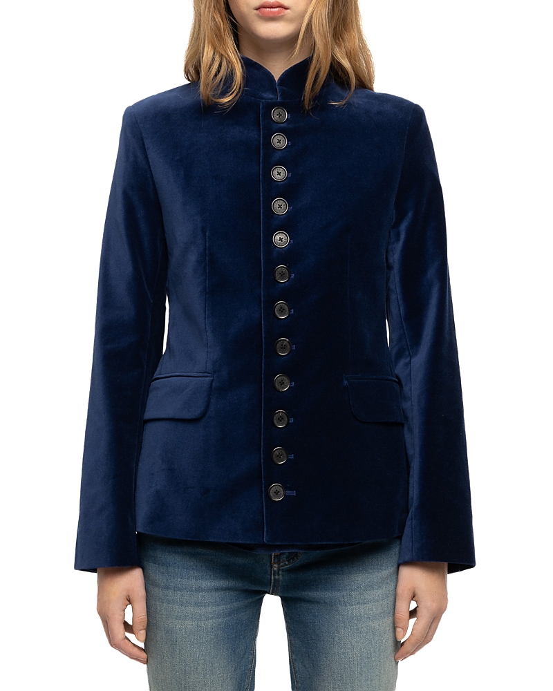 Zadig & Voltaire Vallo Velvet Blazer