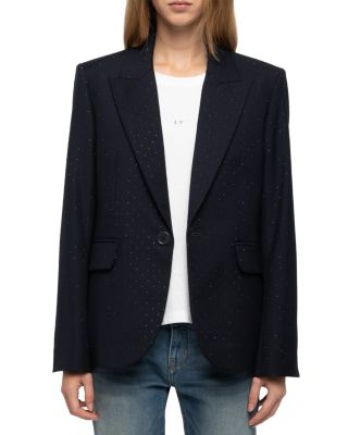 Zadig & Voltaire Valse Tailleur Embellished Blazer