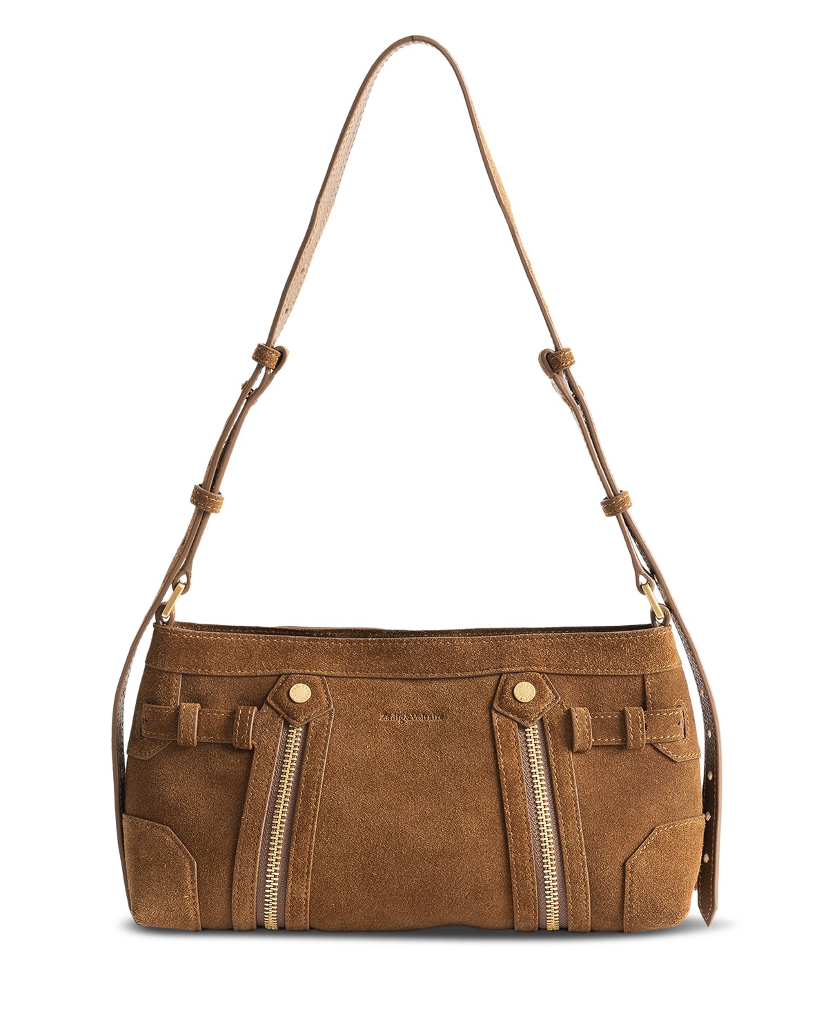 Baby Madison Suede Shoulder Bag