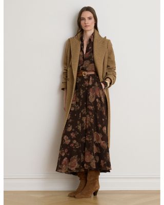 Floral Chiffon Shirtdress
