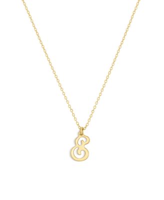 Set & Stones Gianna Initial Necklace