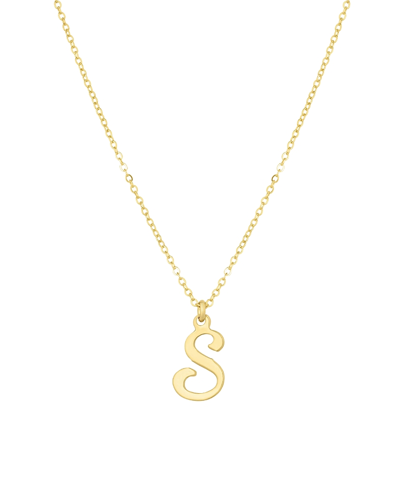 Set & Stones Gianna Initial Necklace · OS