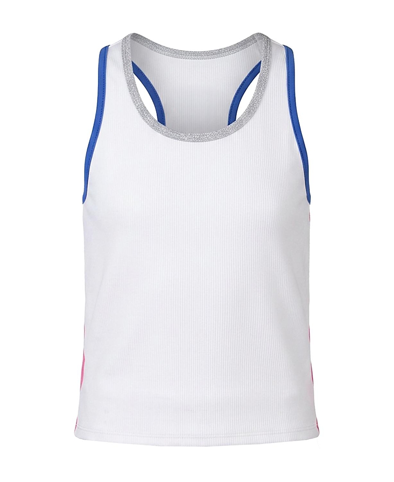 Lucky in Love Girls' Rib Line Tank Top - Little Kid, Big Kid