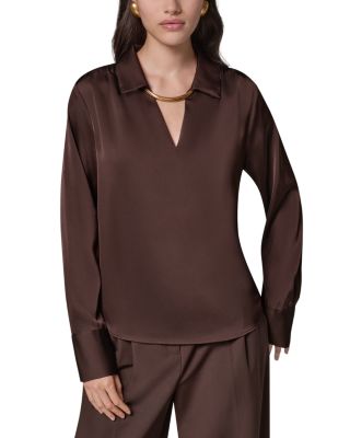 Embellished Long Sleeve Blouse