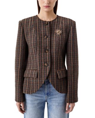 Vinster Tailored Button Front Jacket
