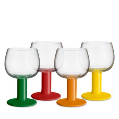 Fars Mixed Color Bar Glasses, Set of 4